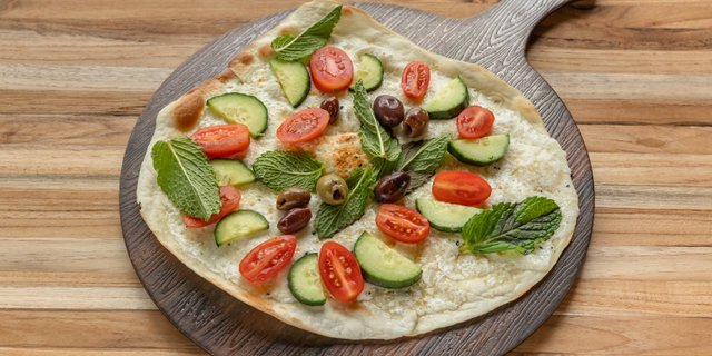 Cheese Man’qush (Flatbread)