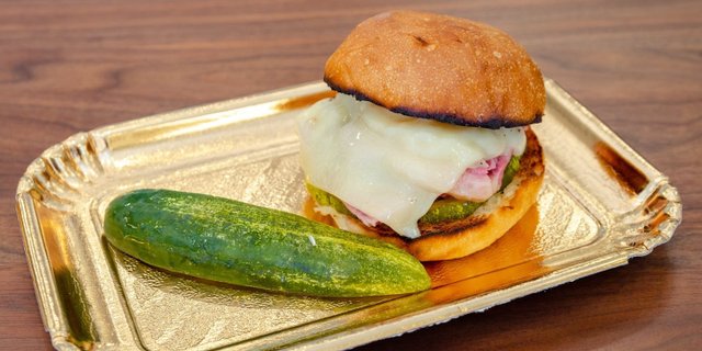Hot Corned Beef Sandwich