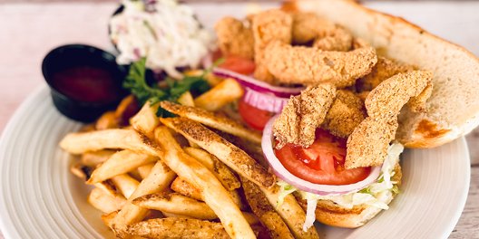 Fish Tales Po'Boy Boxed Lunch