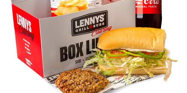 Garden Veggie Sub Boxed Lunch W/ Drink