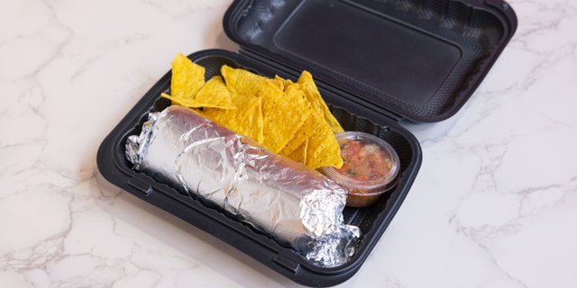 Vegan Burrito Boxed Lunch