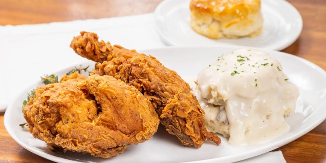 Double Fried Dark Chicken Meal Package