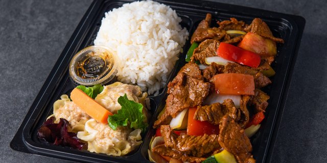 Thai Pepper Steak Boxed Lunch