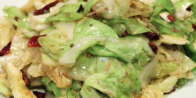 Stir Fried Cabbage