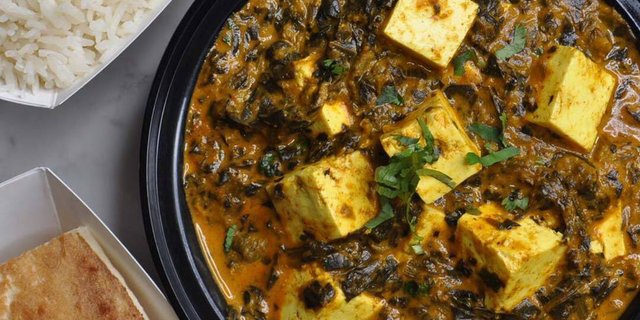 Saag Paneer Curry