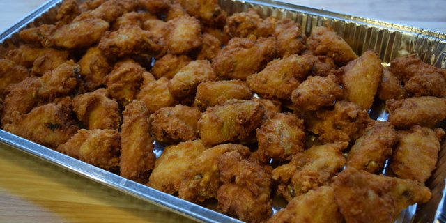 Plain Chicken Wings Tray