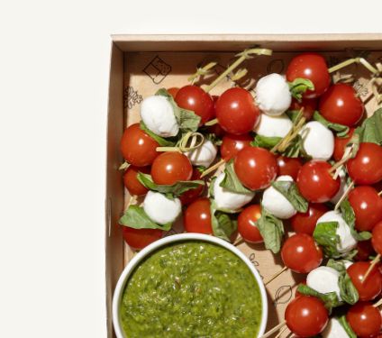 Tomato & Mozzarella Skewers