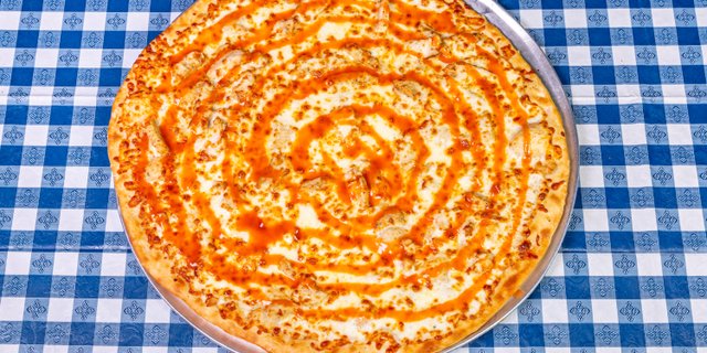Buffalo Chicken Ranch Pizza