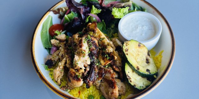 Individual Grilled Chicken Plate