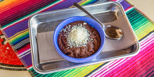 Smoked Refried Black Beans