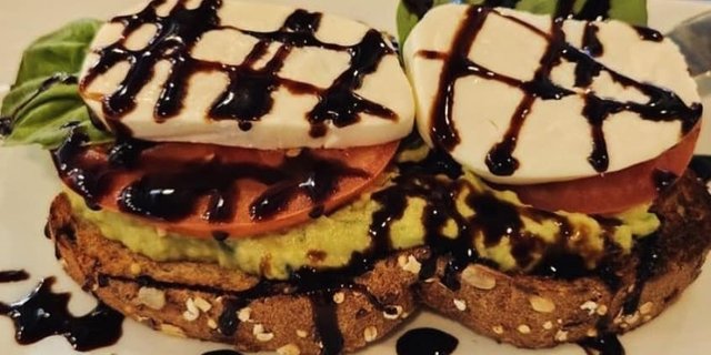 Caprese Avocado Toast