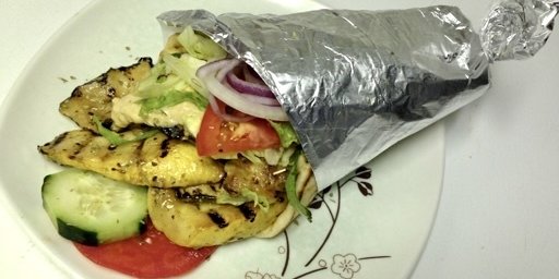 Grilled Vegetables Pita