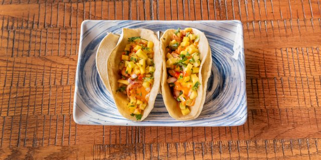 Mango Shrimp Taco Platter