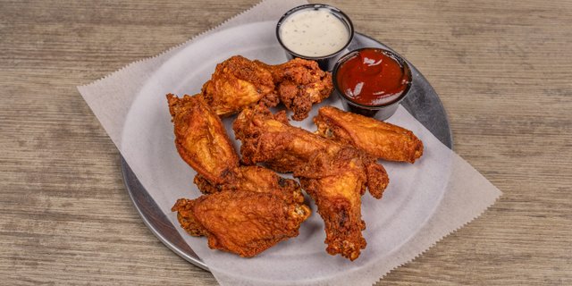 Fried BBQ Wings