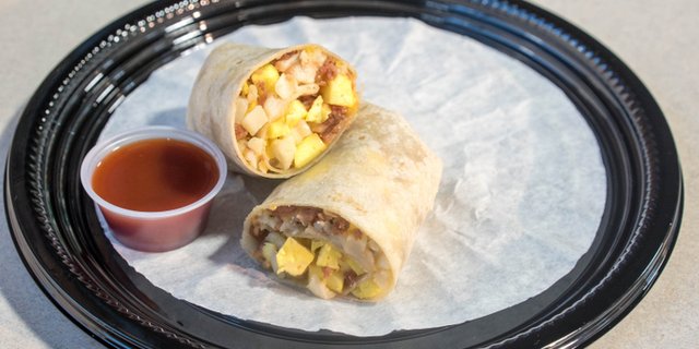 Chicken Breakfast Burrito