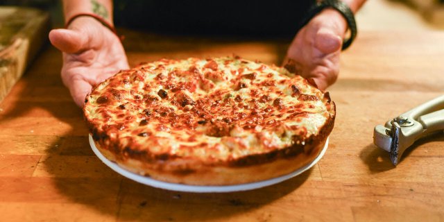 Triple Cheese Pizza
