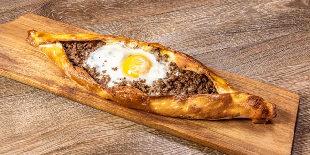Ground Beef Pide