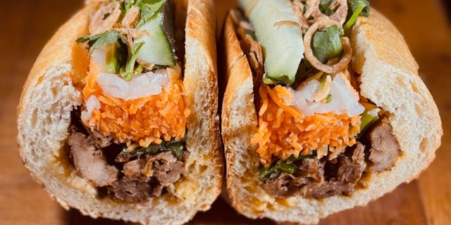 The "Hog" Banh Mi Sandwich