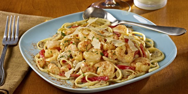Cajun Shrimp & Lobster Pasta