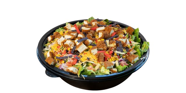 Southwestern Crispy Chicken Salad