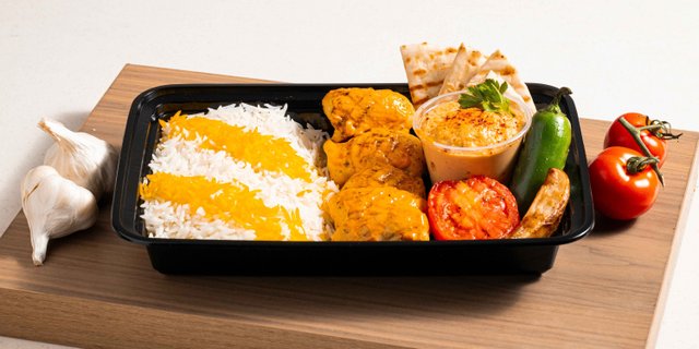 Chipotle Chicken Kabob Boxed Lunch
