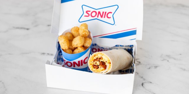 Bacon Breakfast Burrito Box