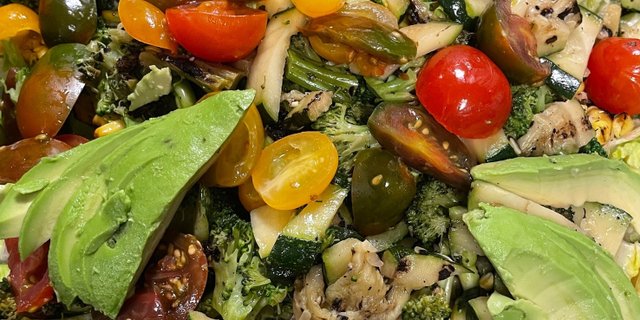 Roasted Organic Vegetable Salad