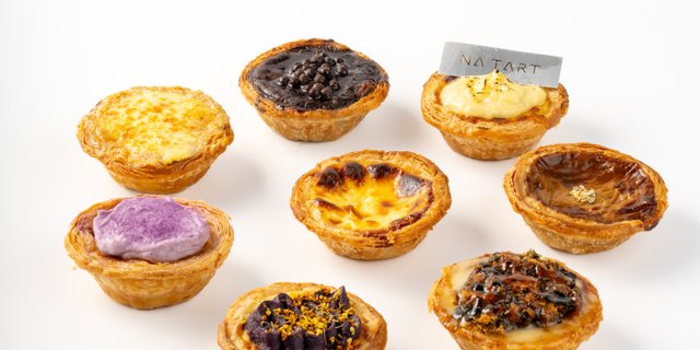 60 Pcs Original Portuguese Egg Tarts Tray