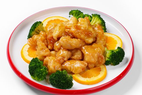 Orange Chicken Tray