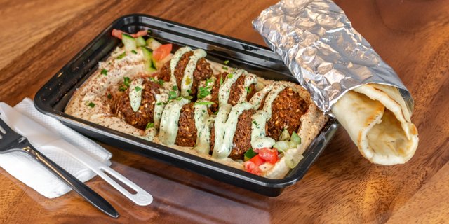 Hummus Falafel Plate