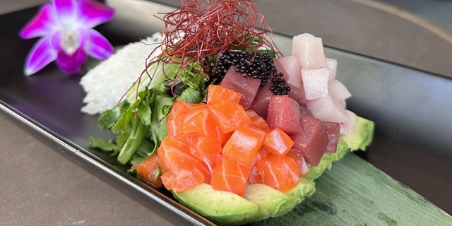 Poke Trio (Raw) Lunch