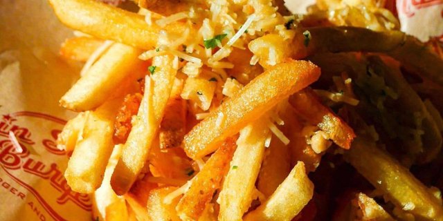 Rosemary Parmesan Garlic Fries