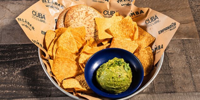 Guacamole, Salsa & Chips