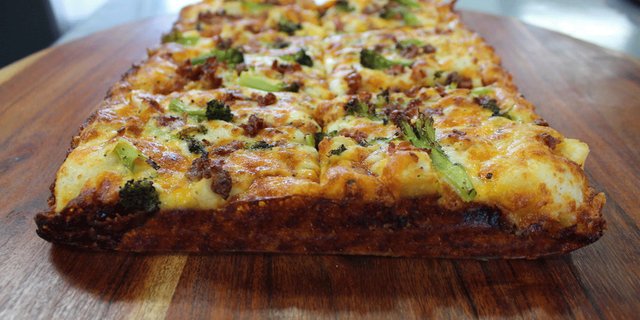 Chicken Bacon Ranch Pizza