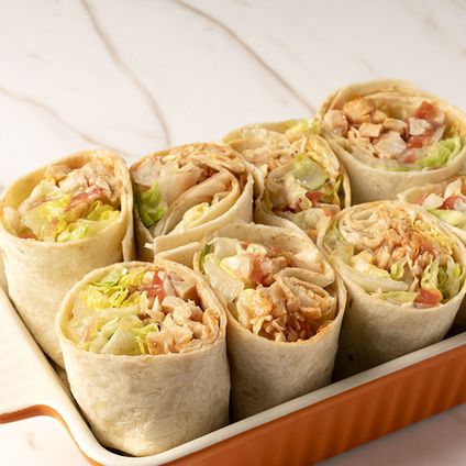 Buffalo Grilled Chicken Wraps