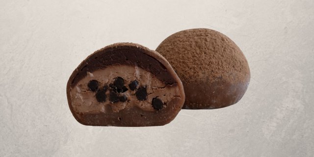 Crunchy Ganache Mochi