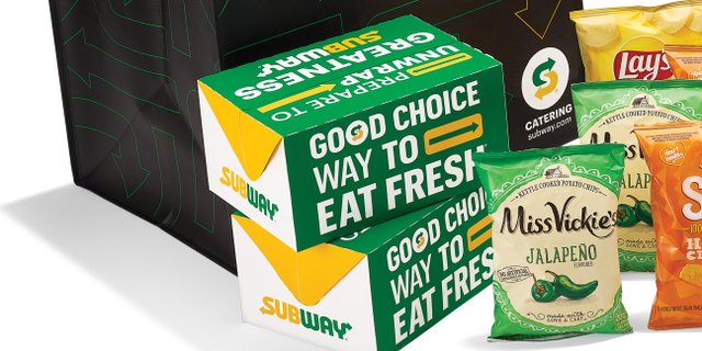 SUBWAY Tuna Sandwich Box Meal