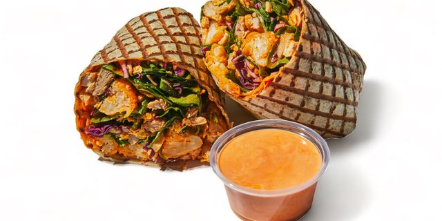 Chicken Buffalo Cauliflower Wrap