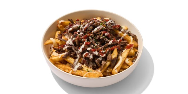 Loaded Fries & Beef Shawarma