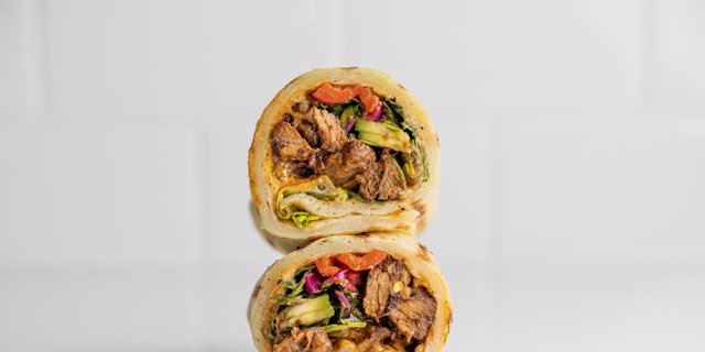 Harissa Steak Wraps