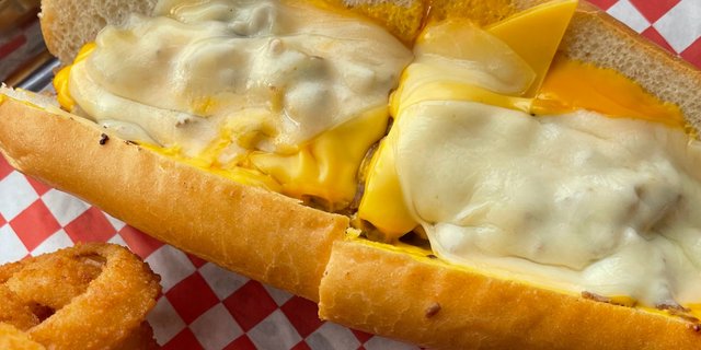 Four Cheese Cheesesteak
