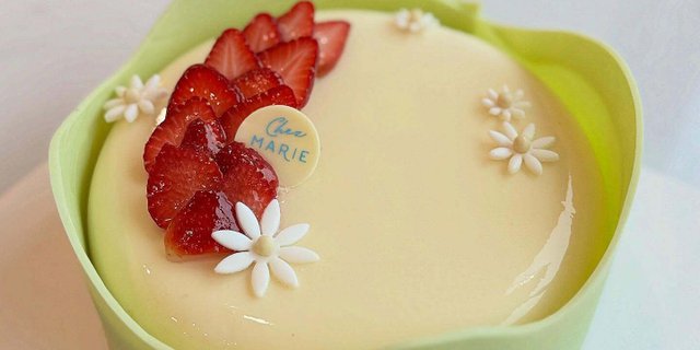 Fraisier Cake