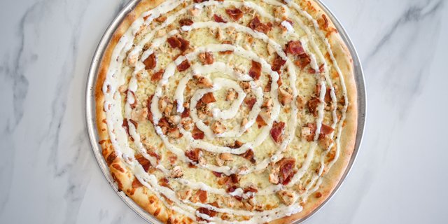 Chicken Bacon Ranch Pizza