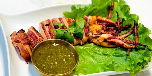 Grilled Squid