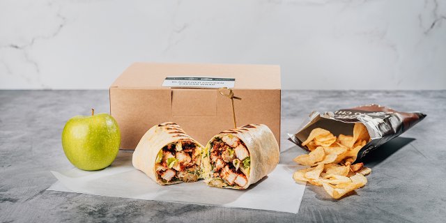 Blackened Chicken Caesar Wrap Boxed Lunch