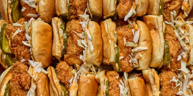 Fried Chicken Sliders