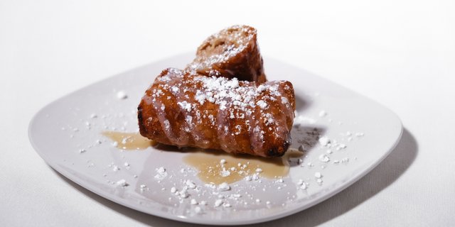 Banana Foster Egg Roll