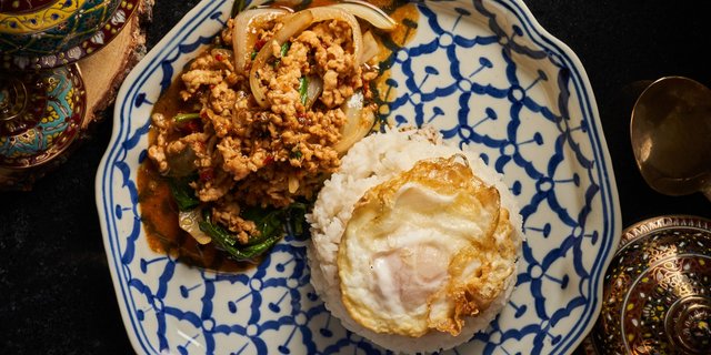 Ka Prao Over Rice
