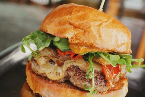 Spicy Lamb Burger Combo