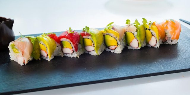 Rainbow Roll "Fushimi Style"